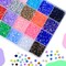 18000Pcs 3mm Flatback Jelly Rhinestones – Multicolor Gems with 15ml B7000 Glue